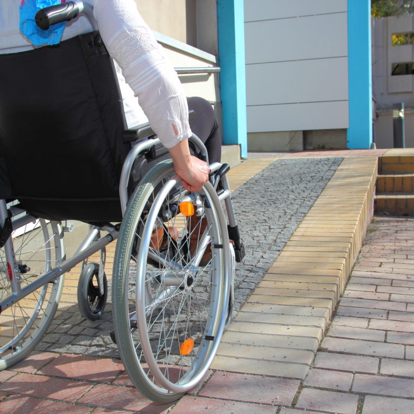 wheelchair ramp at home