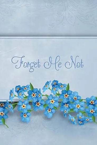 Forget me not password book