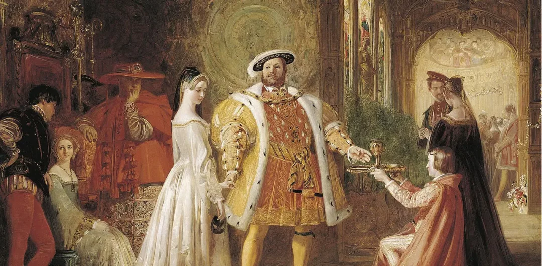 Henry VIII visiting Anne Boleyn