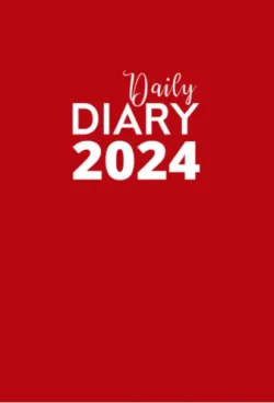 Daily DIary 2024 Red