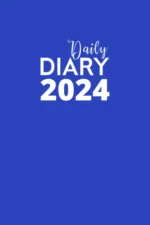 Blue daily planner