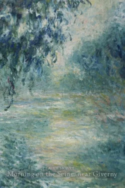 Claude Monet Morning on the Seine Password Book