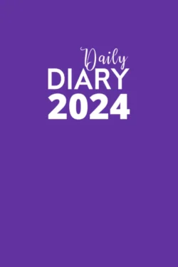 2024 Purple Daily Diary