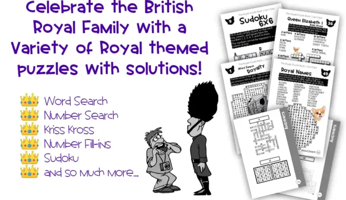 Puzzles in The Royals Puzzle Book