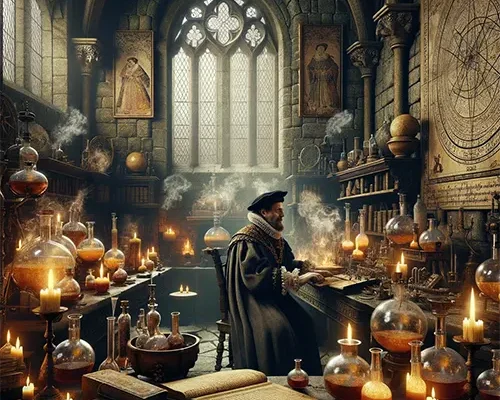 Alchemy Unveiled: The Mesmerizing Quest for Gold in Tudor Times